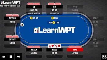 Poker strategy. Learn how to play poker like a pro. In Position Against a Tough Big Blind.