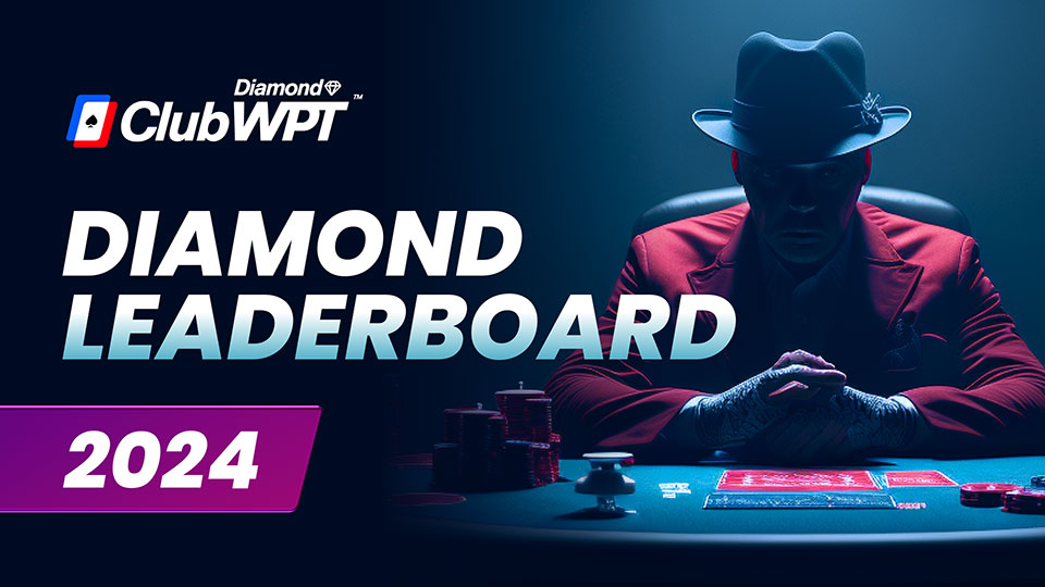 2024 ClubWPT Diamond Leaderboard promotional graphic