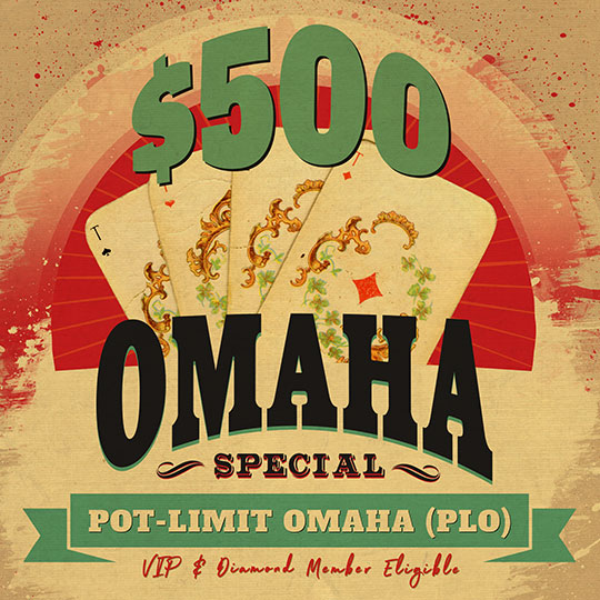 ClubWPT $500 Pot-Limit Omaha PLO Poker VIP Special