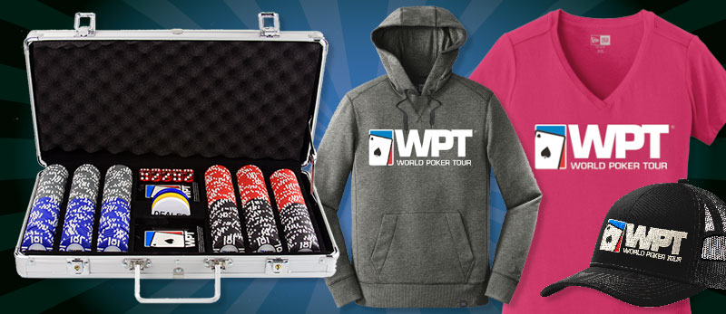Official World Poker Tour Swag & Merchandise