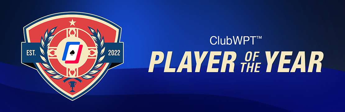 ClubWPT Player of the Year Leaderboard presented by WPT
