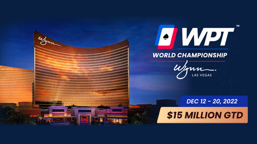 WPT World Championship at Wynn Las Vegas promotional graphic