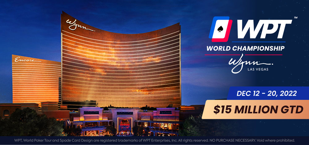 WPT World Championship at Wynn Las Vegas graphic