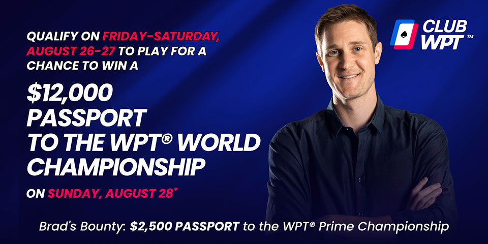 The Brad Owen WPT World Championship Bounty on ClubWPT promotional graphic