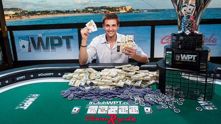 Photo of Tony Dunst at the final table of WPT Caribbean