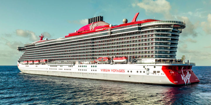 Photo of Virgin Voyages' cruise ship Scarlet Lady