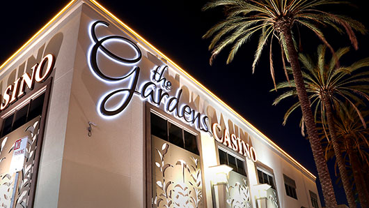 Exterior of The Gardens Casino
