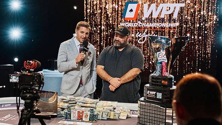 Poker player and WPT World Champion Scott Stewart