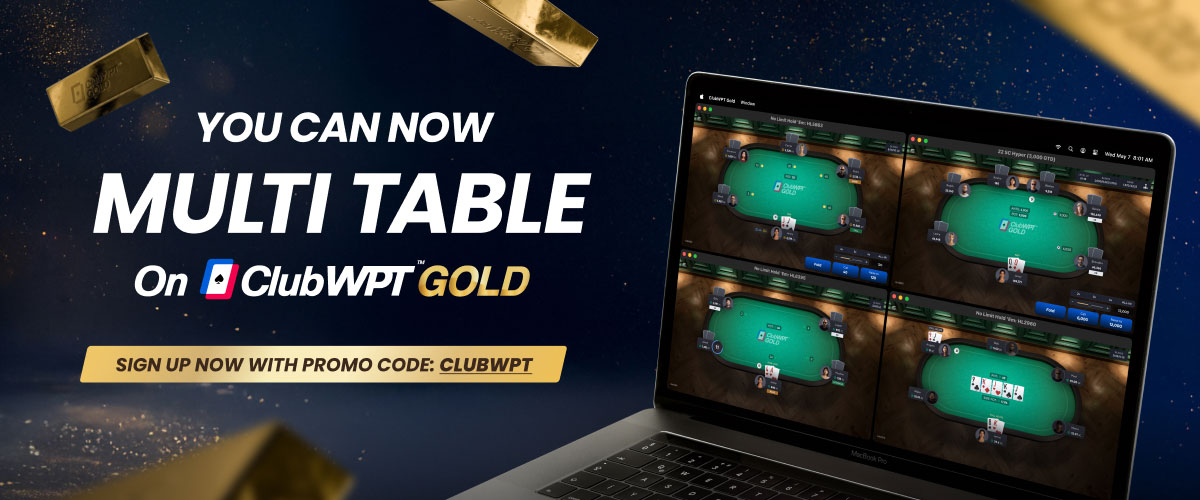 ClubWPT Gold's Gold Rush Promotional Graphic