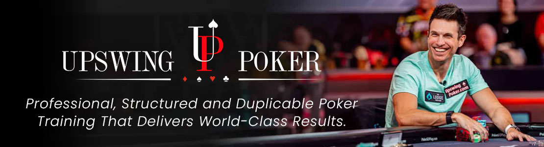 Upswing Poker branding graphic